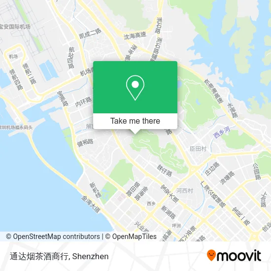 通达烟茶酒商行 map