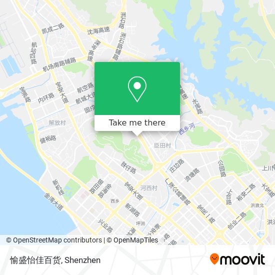 愉盛怡佳百货 map
