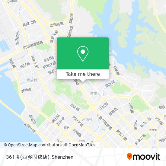 361度(西乡固戍店) map
