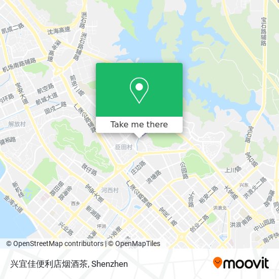 兴宜佳便利店烟酒茶 map