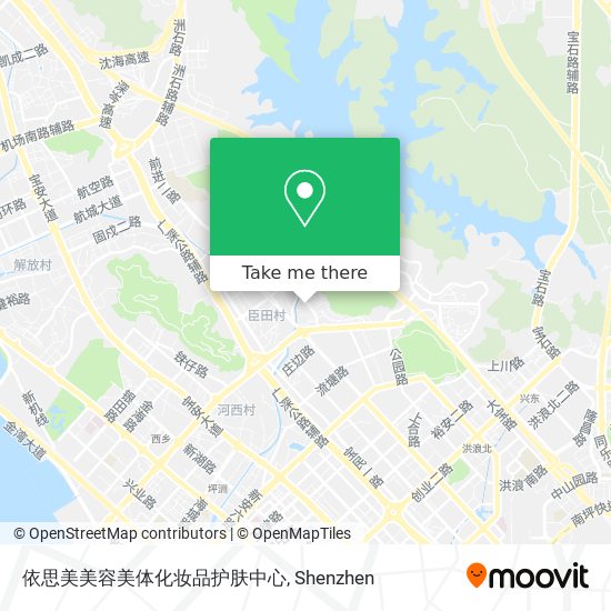 依思美美容美体化妆品护肤中心 map