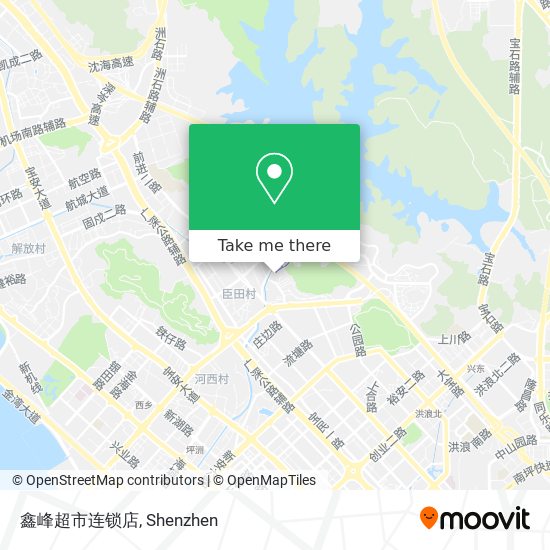鑫峰超市连锁店 map