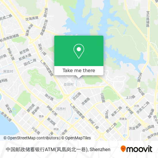 中国邮政储蓄银行ATM(凤凰岗北一巷) map