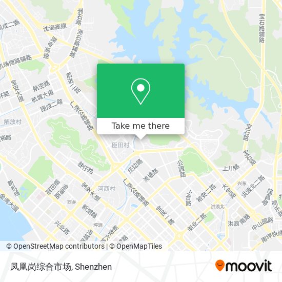 凤凰岗综合市场 map