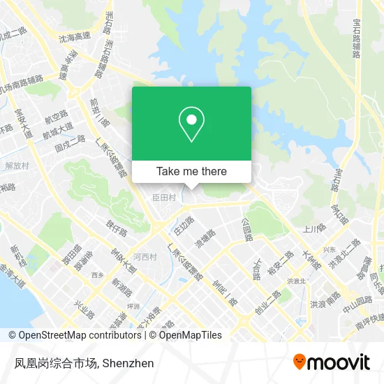 凤凰岗综合市场 map