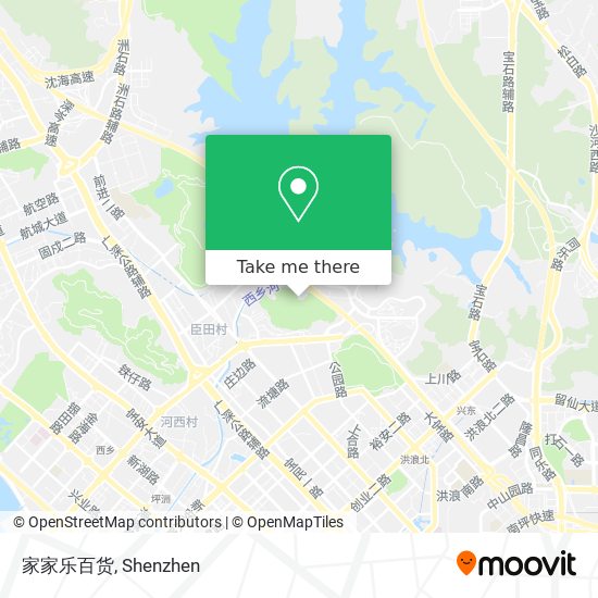 家家乐百货 map