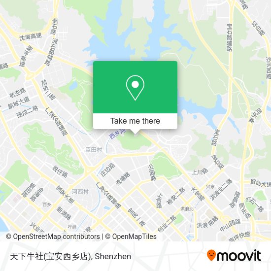 天下牛社(宝安西乡店) map