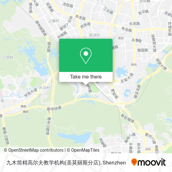 九木简精高尔夫教学机构(圣莫丽斯分店) map