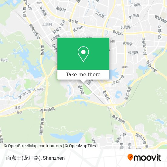 面点王(龙汇路) map