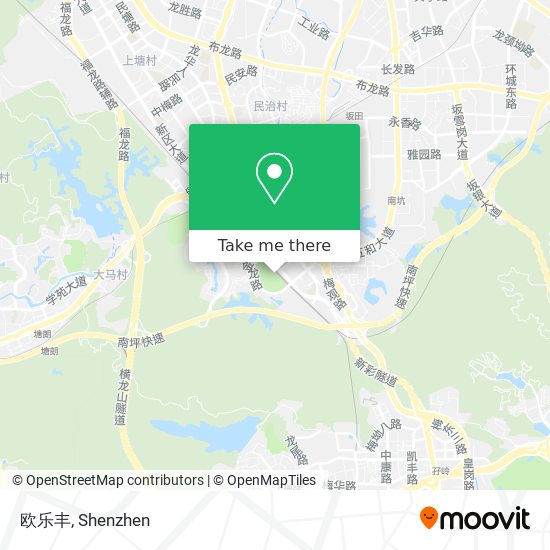 欧乐丰 map
