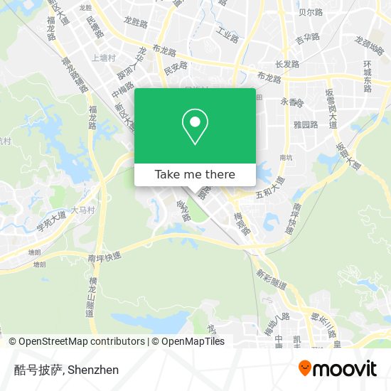 酷号披萨 map
