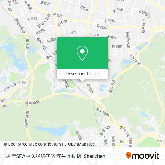 名流SPA中医经络美容养生连锁店 map