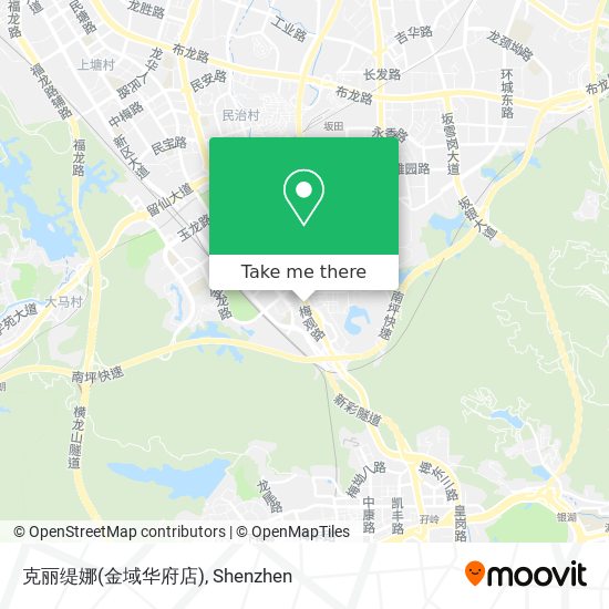 克丽缇娜(金域华府店) map