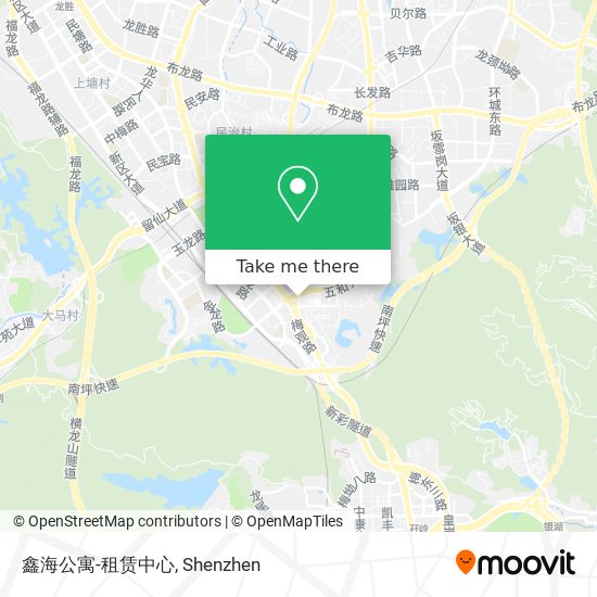 鑫海公寓-租赁中心 map