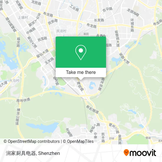 润家厨具电器 map