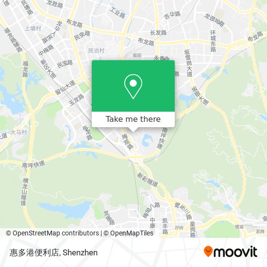 惠多港便利店 map