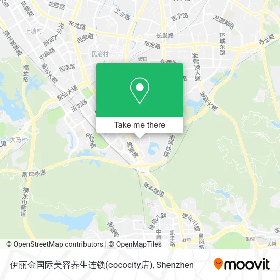 伊丽金国际美容养生连锁(cococity店) map