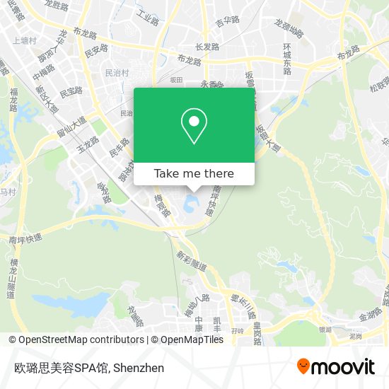 欧璐思美容SPA馆 map