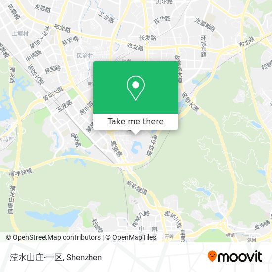 滢水山庄-一区 map