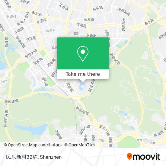 民乐新村32栋 map
