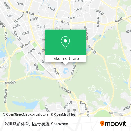 深圳鹰超体育用品专卖店 map