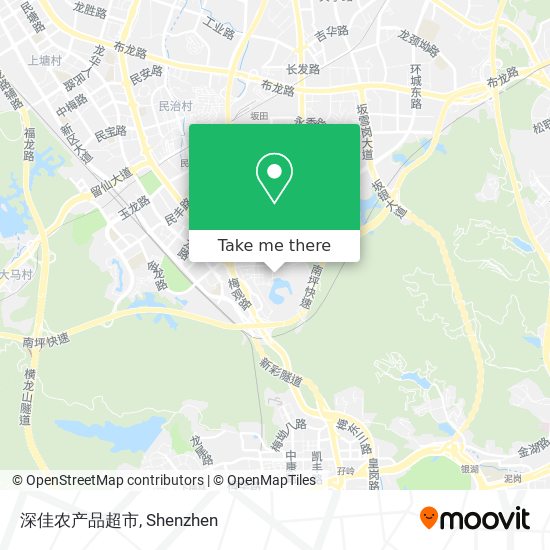 深佳农产品超市 map