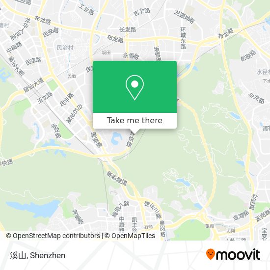 溪山 map