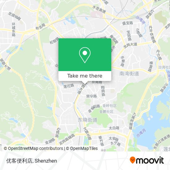 优客便利店 map