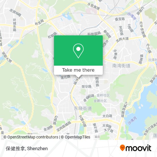 保健推拿 map