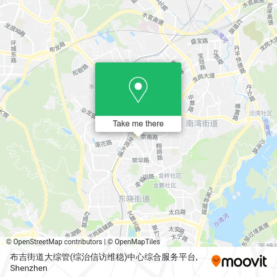 布吉街道大综管(综治信访维稳)中心综合服务平台 map