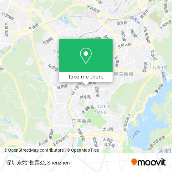 深圳东站-售票处 map