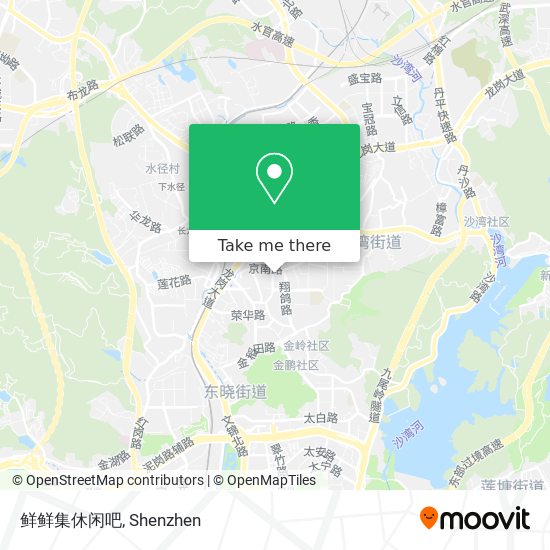 鲜鲜集休闲吧 map