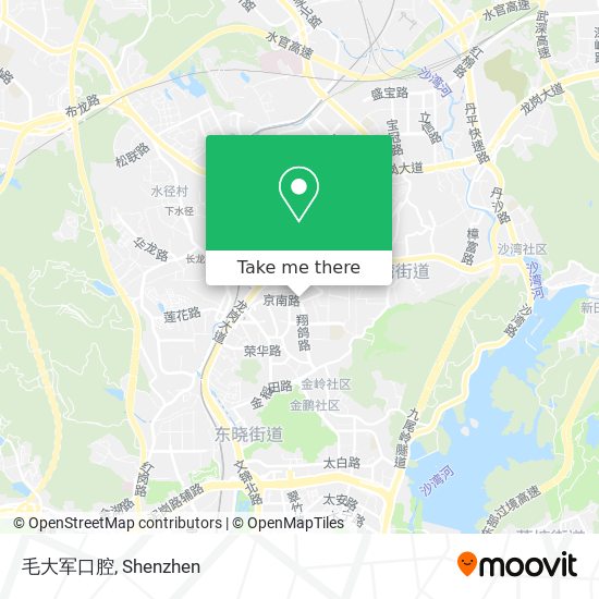 毛大军口腔 map