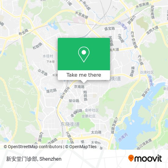 新安堂门诊部 map