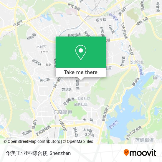 华美工业区-综合楼 map
