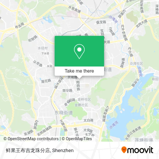 鲜果王布吉龙珠分店 map