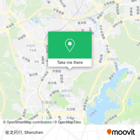 俊龙药行 map