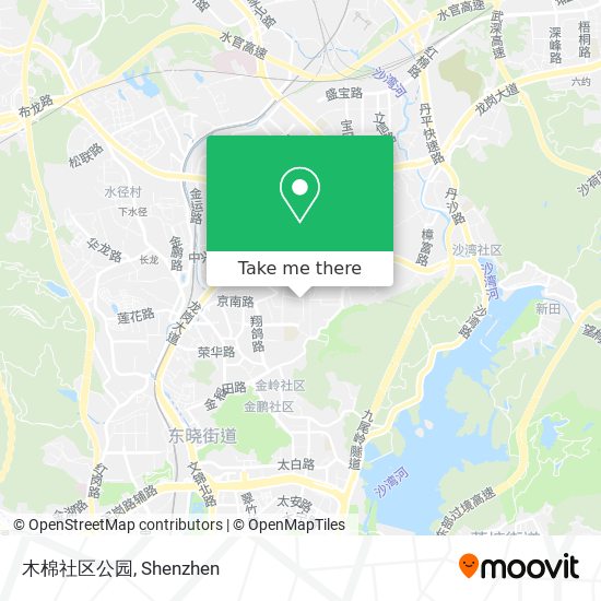 木棉社区公园 map