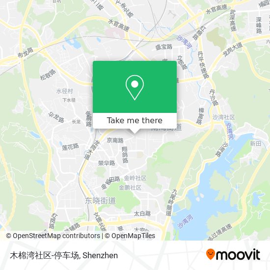 木棉湾社区-停车场 map