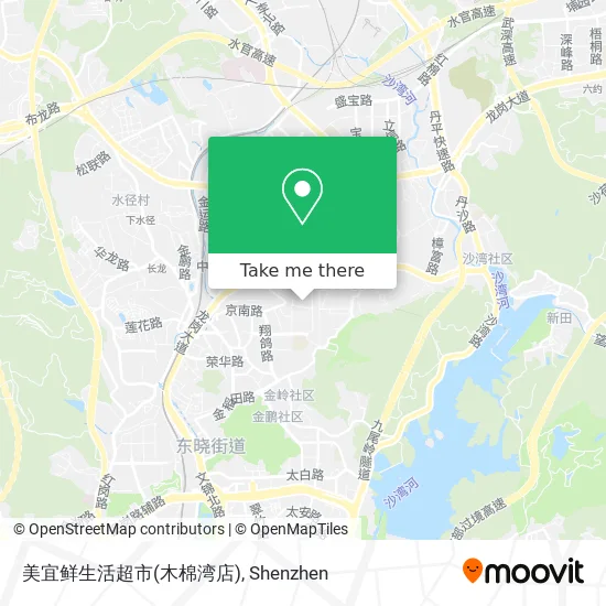 美宜鲜生活超市(木棉湾店) map