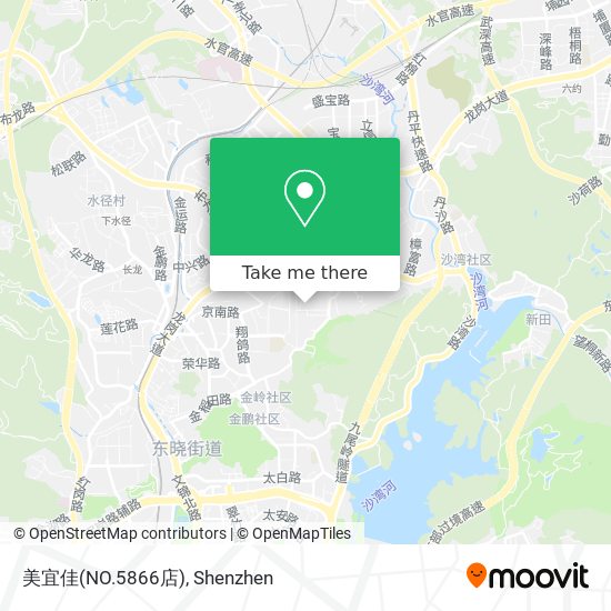 美宜佳(NO.5866店) map