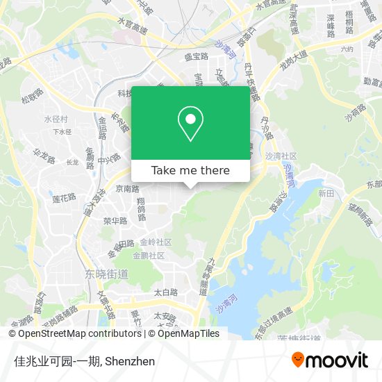 佳兆业可园-一期 map