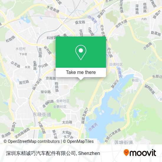 深圳东精诚巧汽车配件有限公司 map