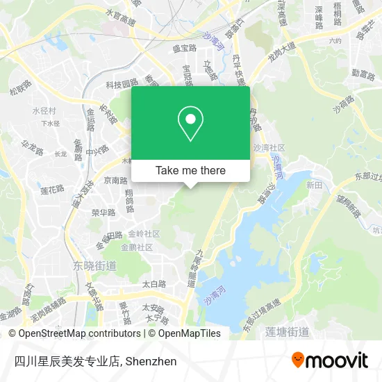 四川星辰美发专业店 map
