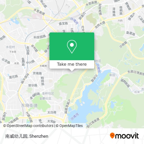 南威幼儿园 map