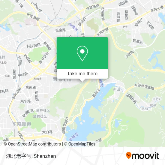 湖北老字号 map