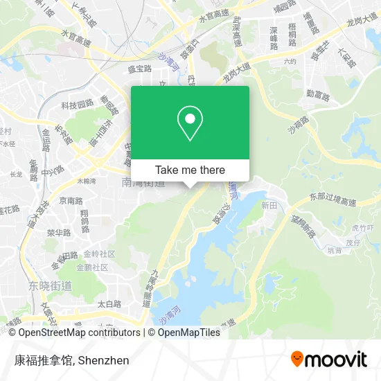 康福推拿馆 map
