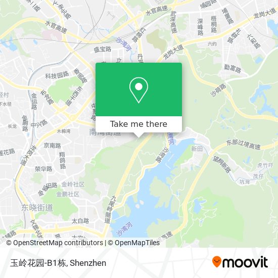 玉岭花园-B1栋 map