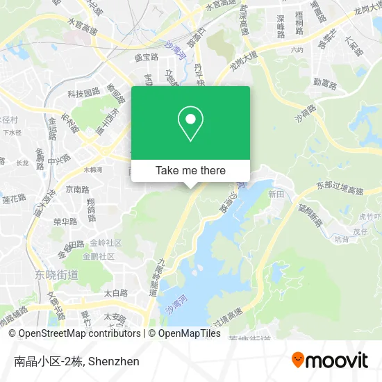 南晶小区-2栋 map