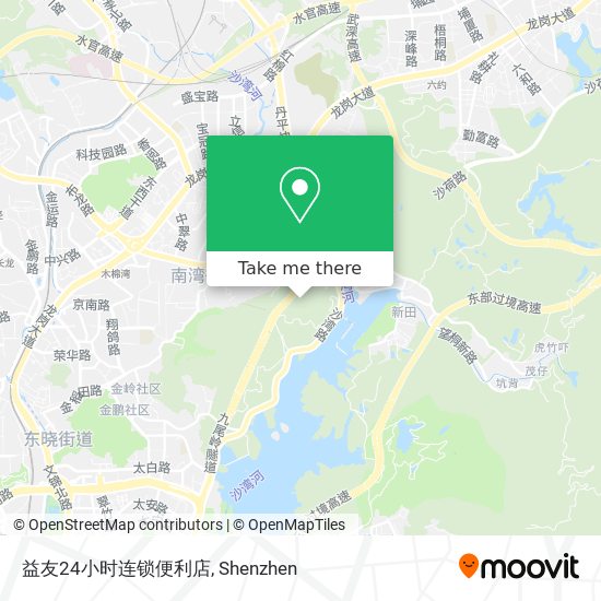 益友24小时连锁便利店 map